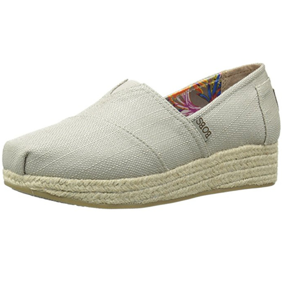 Skechers Shoes - Skechers Bobs Womens Espadrille Wedges B/K